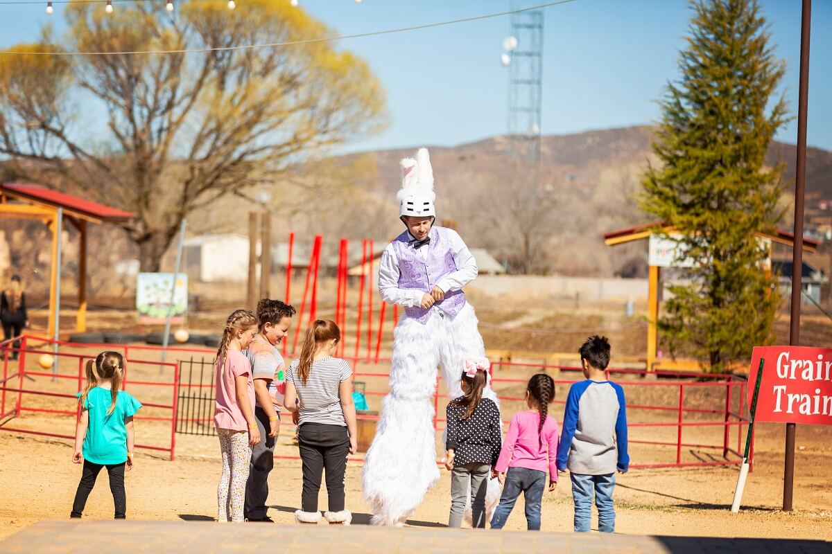 Live Entertainment at our Annual Easter Egg Hunt